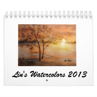 Lin's Watercolors2013 Wall Calendars Lin's Watercolors2013 Wall Calendars