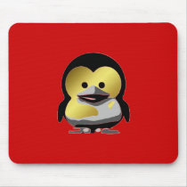 Linux Baby Tux d'Or Mouse Mats