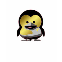 Linux Baby Tux d'Or t-shirts