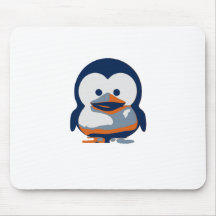 Linux Baby Tux II Mouse Pads