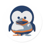 Linux Baby Tux II Sticker
