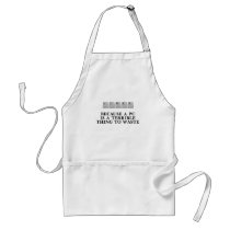 Linux, because a PC is a terrible thing to waste aprons