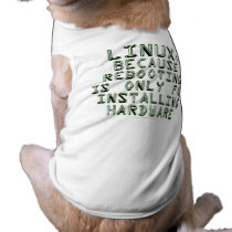 Linux: Porque la reanudación está solamente para i ropa para mascotas by SmartAssProducts Linux: Porque la reanudación está solamente para i ropa para mascotas