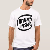 Linux Inside t-shirts