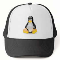 linux-penguin-tux mesh hats