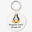 linux-penguin-tux keychains