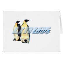 Linux Penguins Card