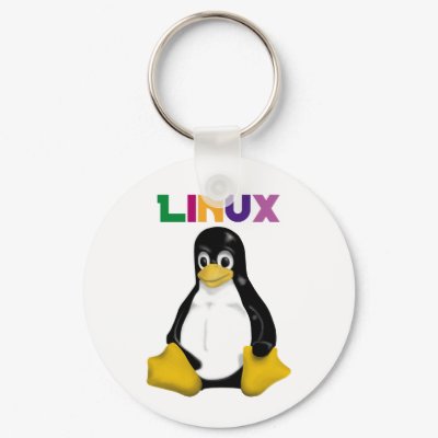 Linux Products & Designs! Key Chain by campagnaa