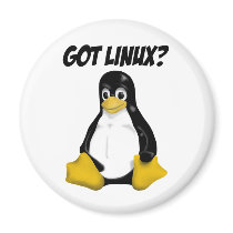Linux Products & Designs! magnets