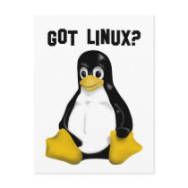 Linux Products & Designs! postcards