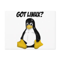 Linux Products & Designs! postcards