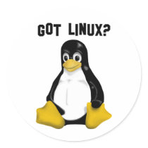 Linux Products & Designs! stickers by whatevershop Linux Products & Designs! stickers