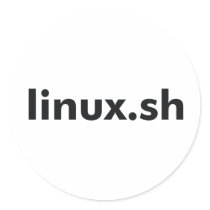 linux.sh Products & Designs! stickers by campagnaa linux.sh Products & Designs! stickers