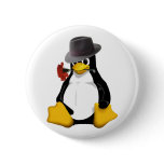 Linux tango pinback button