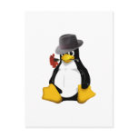 Linux tango postcards