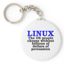 Linux. The OS people choose... Key Chain