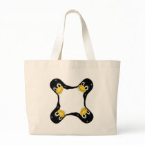 LINUX TUX 4 HEADS bags