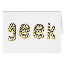 Linux Tux Geek Greeting Card