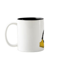 LINUX TUX PENGUIN FISH mugs by Sofia_Youshi LINUX TUX PENGUIN FISH mugs