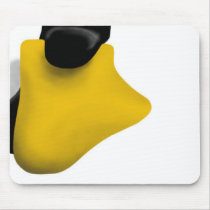 LINUX TUX PENGUIN FOOT LEG mousepads by Sofia_Youshi LINUX TUX PENGUIN FOOT LEG mousepads