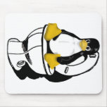 LINUX TUX POOP TOILET MOUSE MATS