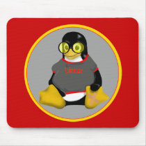 LINUX TUX SUN GLASSES 1 mousepads
