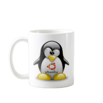 Linux Ubuntu Tux Coffee Mugs