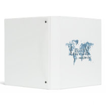 Linux Worldwide Vinyl Binder