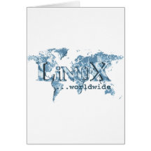 Linux Worldwide Cards