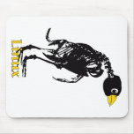 LINUXN TUX  X-RAY ANATOMY 1 MOUSE PAD