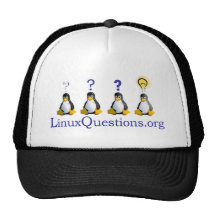 LinuxQuestions.org Logo Hats