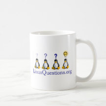 LinuxQuestions.org Logo Mugs