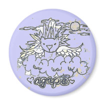 lion3 fridge magnets