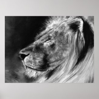 lion 24X18 poster