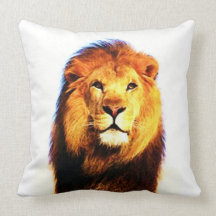 Lion American MoJo Pillow