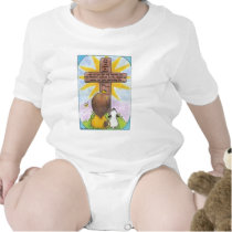 Lion and Lamb At the Cross t-shirts