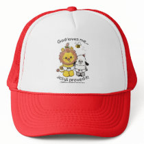 Lion and Lamb Babies Mesh Hat