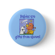 Lion and Lamb catch falling stars buttons