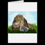 lion and lamb cards