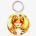 Lion and Lamb Key chain keychains by KarenCharin0 Lion and Lamb Key chain keychains