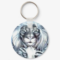 Lion and Lamb keychains