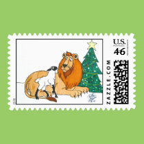 Lion and Lamb postage