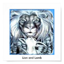Lion and Lamb posters