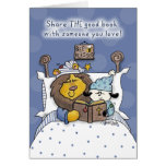 Lion and Lamb Share THE Good Book Card