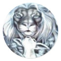 Lion and Lamb stickers
