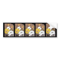 Lion and Lamb Up Close bumper stickers