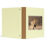Lion and Lion Cub Binder