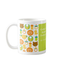 Lion and Teddy Bear Baby Shower Coffee Mug