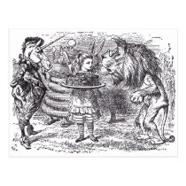 Lion and Unicorn 2 postcards