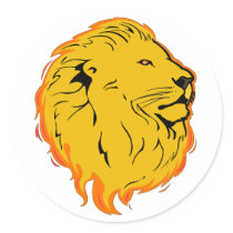 Lion Art Design stickers by ironydesign Lion Art Design stickers